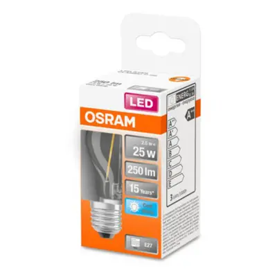 OSRAM OSRAM Classic P LED žárovka E27 2,5W 4 000K čirá