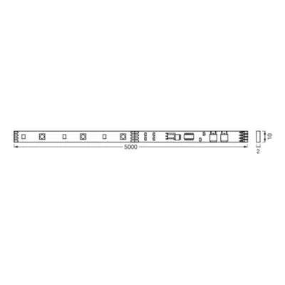 LEDVANCE LEDVANCE Flex Remote LED-Strip IP20 RGBW, 5 m