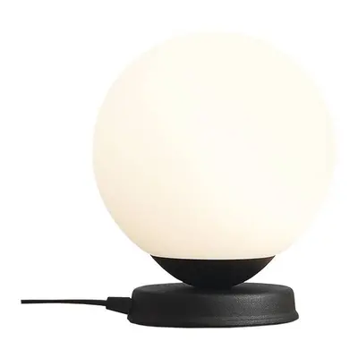 Euluna Stolní lampa Ball, podstavec černá