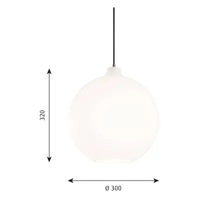 Louis Poulsen Louis Poulsen Wohlert závěsné světlo sklo Ø 30 cm