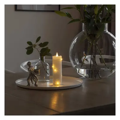 Konstsmide Christmas LED vosková svíčka bílá Barva světla teplá bílá 12,7 cm