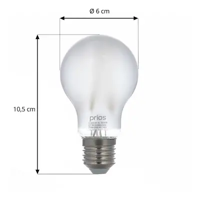 LUUMR LUUMR Smart LED žárovka, 2ks, E27, A60, 7W, matná, Tuya