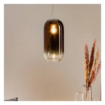 Artemide Artemide Gople Mini závěsné světlo bronz/stříbrná