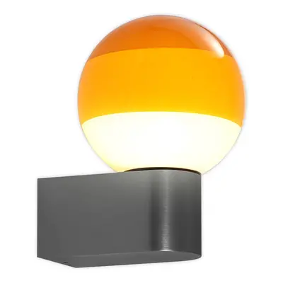 Marset Nástěnné svítidlo LED MARSET Dipping Light A1, oranžová/šedá