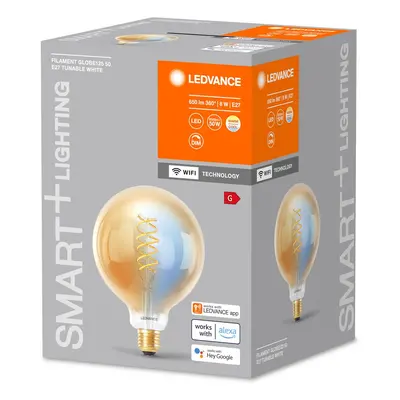 LEDVANCE SMART+ LEDVANCE SMART+ WiFi E27 8W LED G125 zlatá 822-850