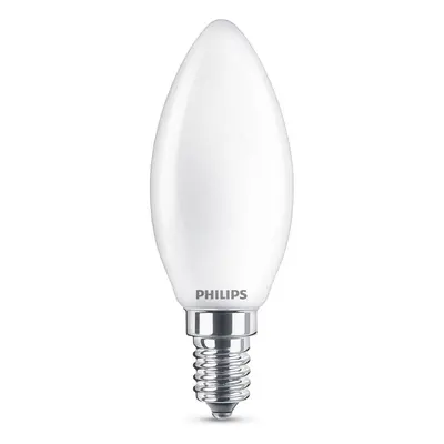 Philips Philips E14 2,2W 827 LED žárovka-svíčka, matná