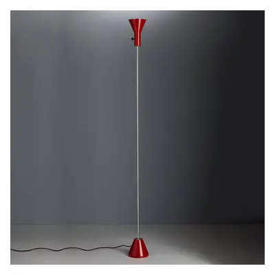 TECNOLUMEN TECNOLUMEN Gru - stojací LED lampa, červená