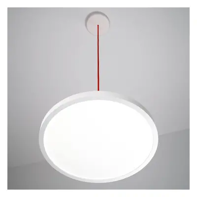 Waldmann LED závěsné VIVAA 2.0 Ø45cm kabel červený 4 000K