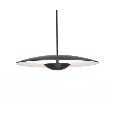 Marset MARSET Ginger LED závěsný triak Ø32cm wenge/bílá