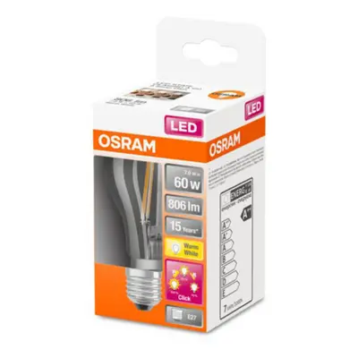 OSRAM OSRAM Classic A LED žárovka E27 6,5W827 3-Step-dim