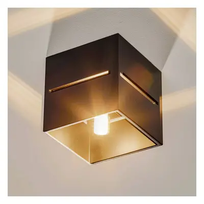 SOLLUX LIGHTING Stropní světlo Top, černé tělo