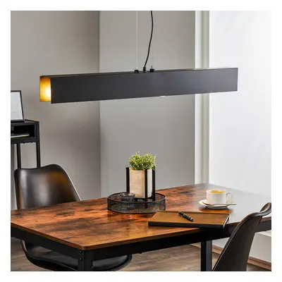 EMIBIG LIGHTING Závěsné světlo Gentor 4, délka 96 cm v černé barvě