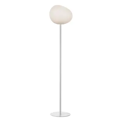 Foscarini Foscarini Gregg media stojací lampa, 151 cm, bílá