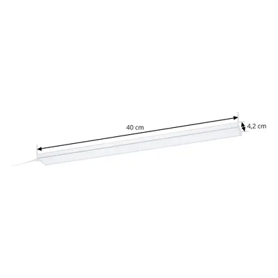 PRIOS Prios Ashtonis LED podhledové světlo, hranaté 40cm