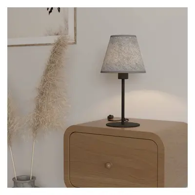 EGLO Stolní lampa Alsager s plstěným stínidlem