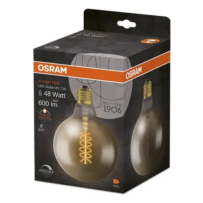 OSRAM OSRAM Vintage 1906 LED globe G125 E27 7W zlatá