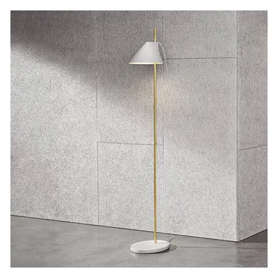 Louis Poulsen Louis Poulsen stojací lampa Yuh Brass, bílá