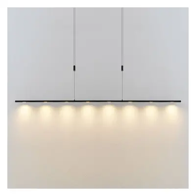 Lucande Lucande LED závěsné svítidlo Stakato, 180 cm, 8 světel, stmívatelné