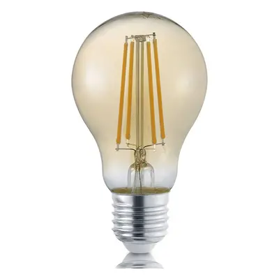 Trio Lighting LED filament žárovka E27 8W zlatá stmívač 2 700 K