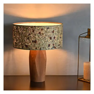 LeuchtNatur LeuchtNatur Pura LED stolní lampa ořech/růže