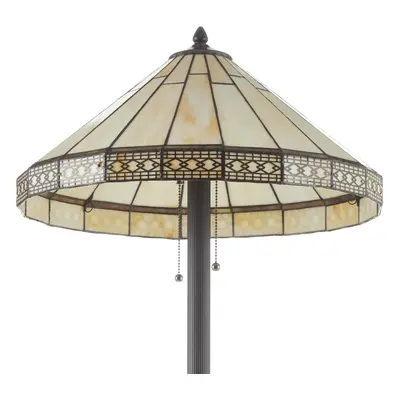 Clayre&Eef Podle Tiffany ztvárněná stojací lampa Bradley