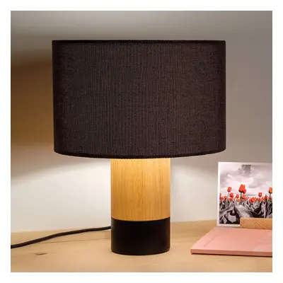 Domus Stolní lampa Klippa černý Trooper grafit 31 cm