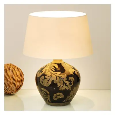 Holländer Stolní lampa Toulouse, výška 42 cm, černá