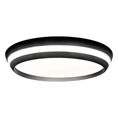 LUTEC LED stropní světlo Cepa RGBW CCT černá Ø 45 cm