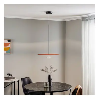 Vibia Vibia Flat LED závěsné světlo Ø 55cm terakota