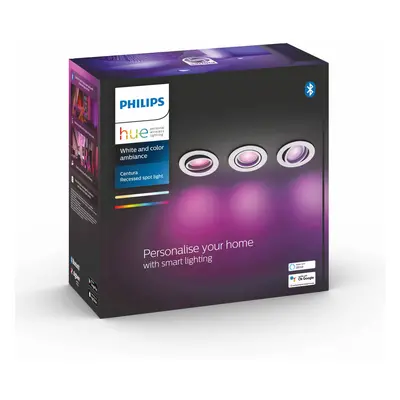 Philips Hue Philips Hue Centura spot kulatý 3ks, bílá