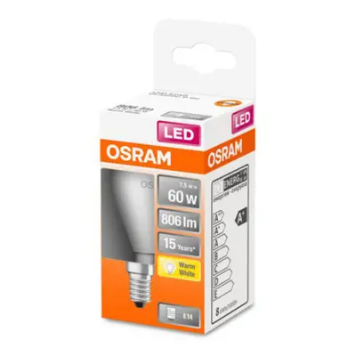 OSRAM OSRAM Classic P LED žárovka E14 7,5W 2 700K matná