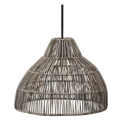 PR Home PR Home závěsná lampa Bao, venkovní, IP44, šedá, délka kabelu 2,5 m