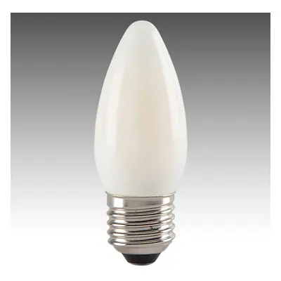 Sylvania LED svíčka žárovka E27 4,5W 827 satinovaná