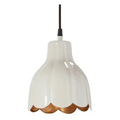 PR Home PR Home Tulippa závěsná lampa Ø 17 cm, béžová, zástrčka