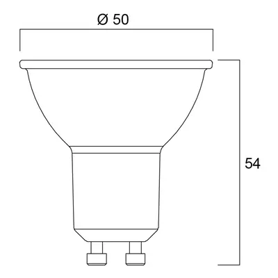 Sylvania Sylvania LED reflektor GU10 2W 3 000K 360 lm