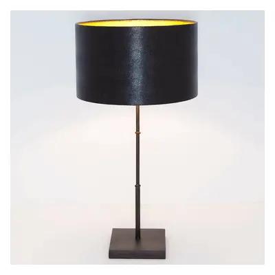 Holländer Stolní lampa Bambus, hnědočerná zlatá