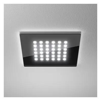 LTS Ploché čtvercové LED svítidlo Domino, 16 x 16 cm, 11 W