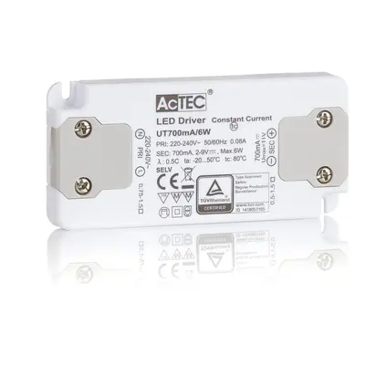 AcTEC AcTEC Slim LED ovladač CC 700mA, 6W