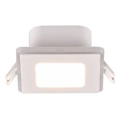 Trio Lighting LED podhledové Nimbus IP44 8,5x8,5cm 830 bílá