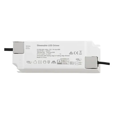 Sigor LED ovladač Powerline Panel CC, triak, 34 W, 850 mA