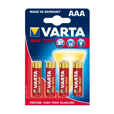 Varta Max Tech baterie AAA Micro 4703 v blistru po 4ks