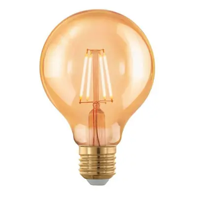 EGLO LED globe E27 G80 4W filament 1 700K stmívatelná