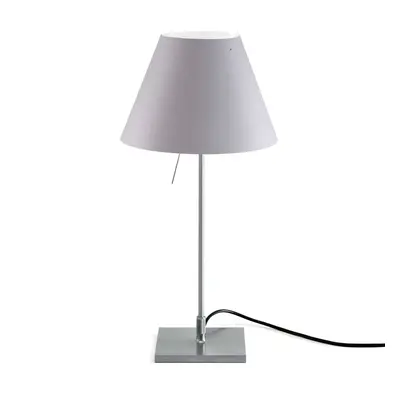 Luceplan Stolní lampa Luceplan Costanzina hliník, mlhově bílá