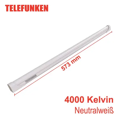 Telefunken LED osvětlení pod skříňku Hebe, bílé, délka 57 cm