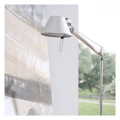 Artemide Stolní lampa Artemide LED Tolomeo Midi, 3 000K, hliník