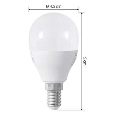 LUUMR LUUMR Smart LED kapková lampa E14 4,9W Tuya WLAN matná CCT