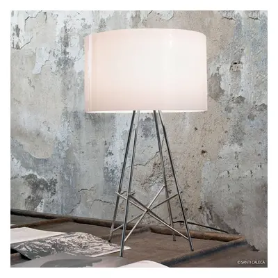 FLOS Stolní lampa FLOS Ray T, bílé stínítko