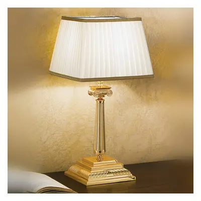 Masiero Stolní lampa Sarafine, Pongé stínidlo, výška 51 cm