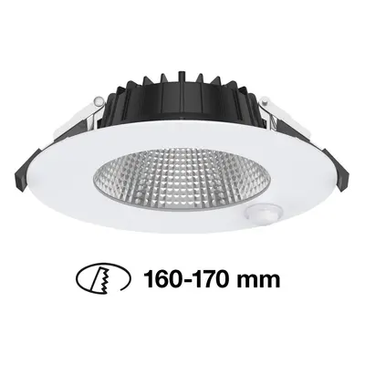 The Light Group SLC Shift LED downlight Ø 18cm bílá se senzorem