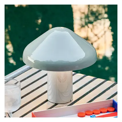 HAY HAY Pao Přenosná stolní LED lampa s dobíjecí baterií šedá